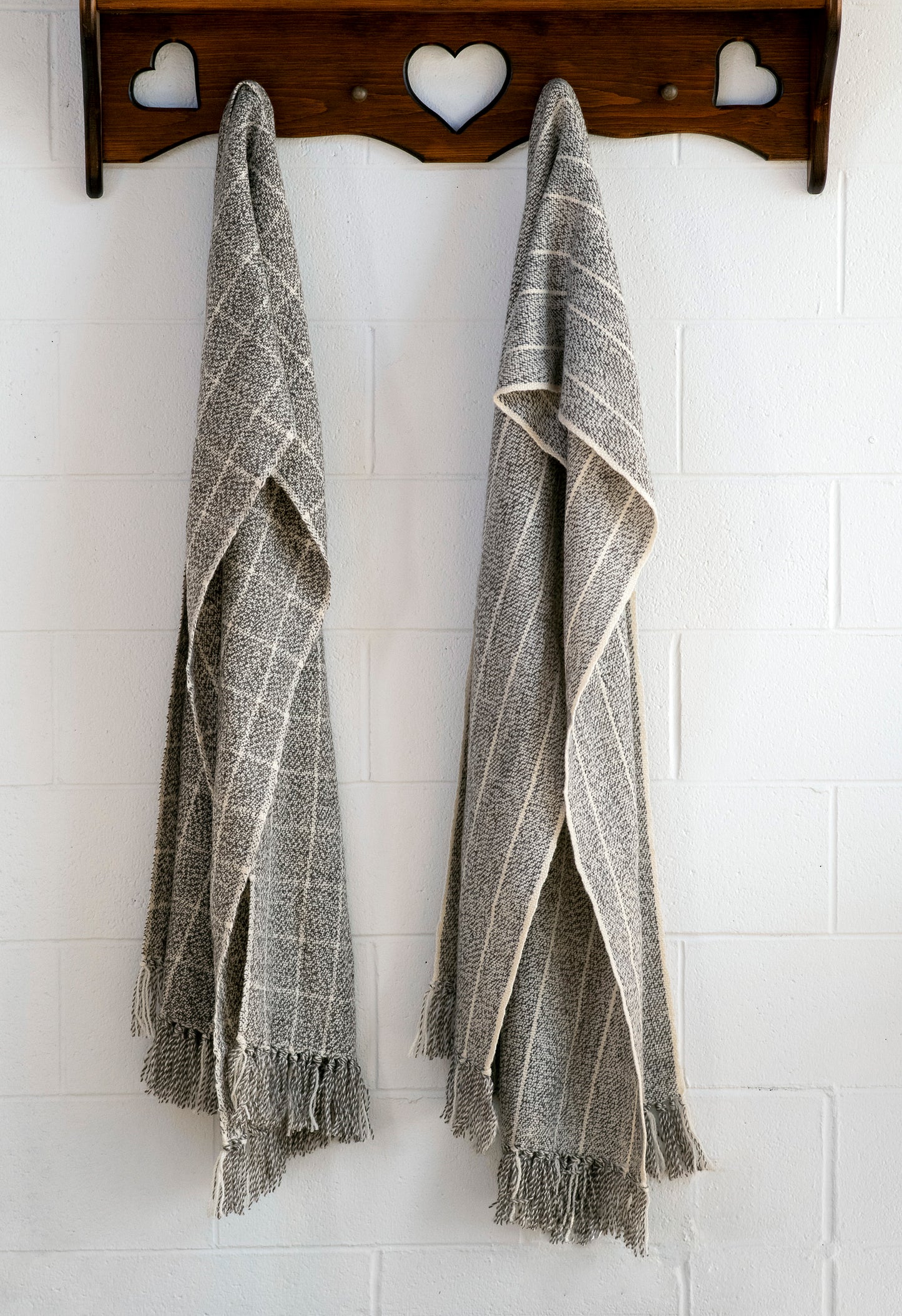 Large Blanket Scarves woven by hand in Alberta