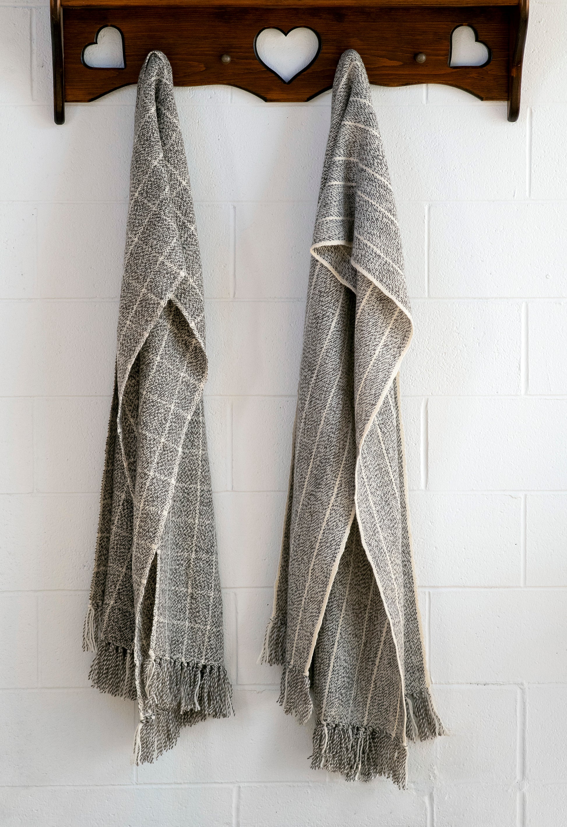Large Blanket Scarves woven by hand in Alberta