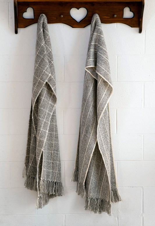 Large Blanket Scarves woven by hand in Alberta