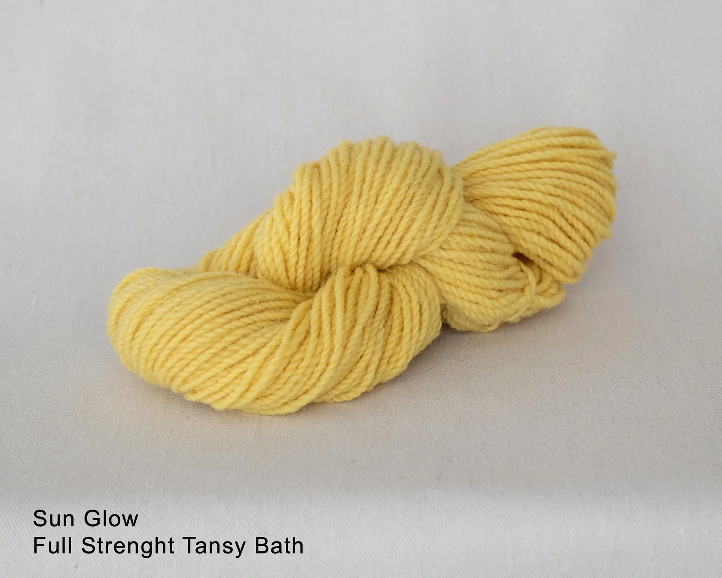 Naturally Dyed Wool Yarn / 2oz Skeins