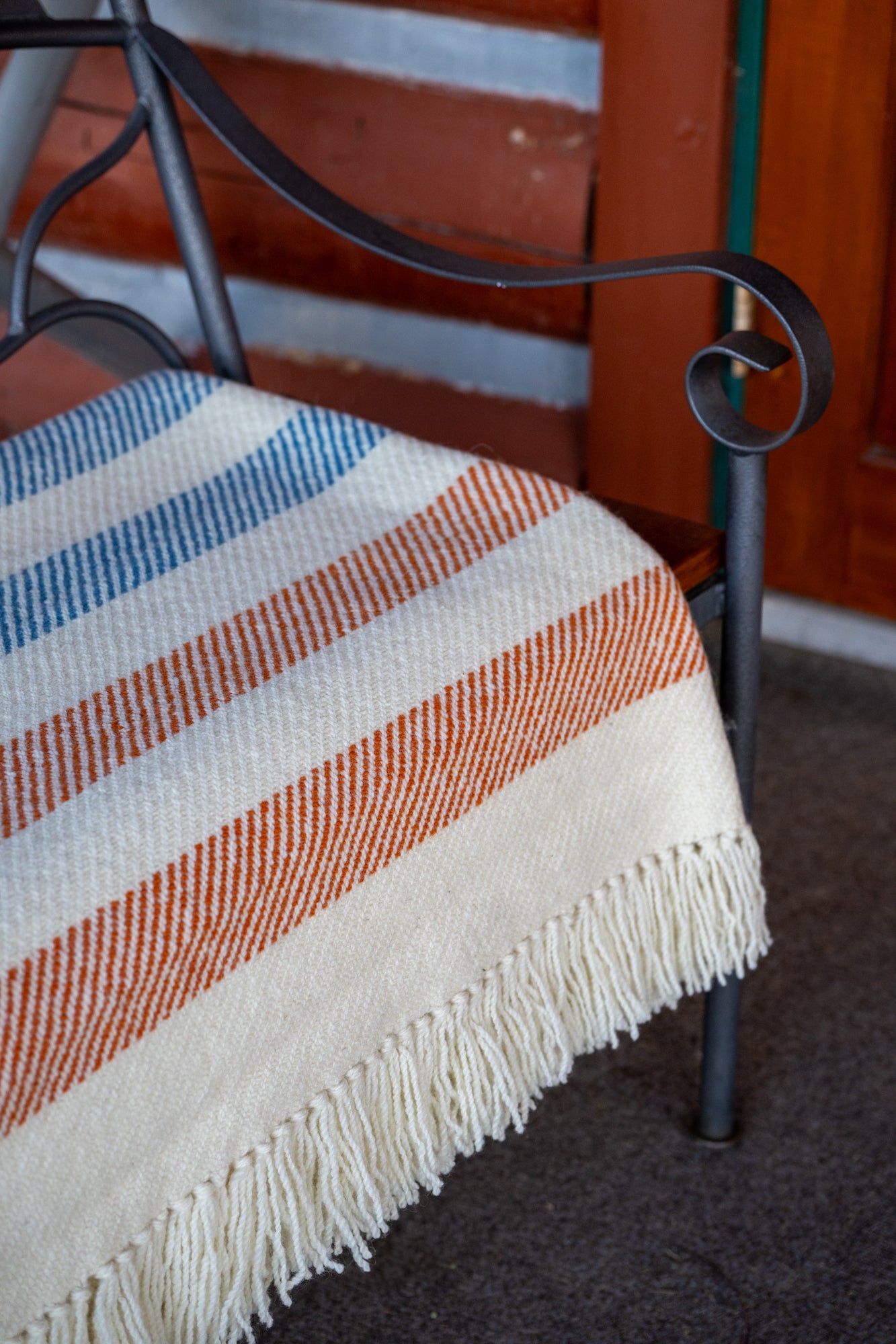 Retro Hockey Blanket