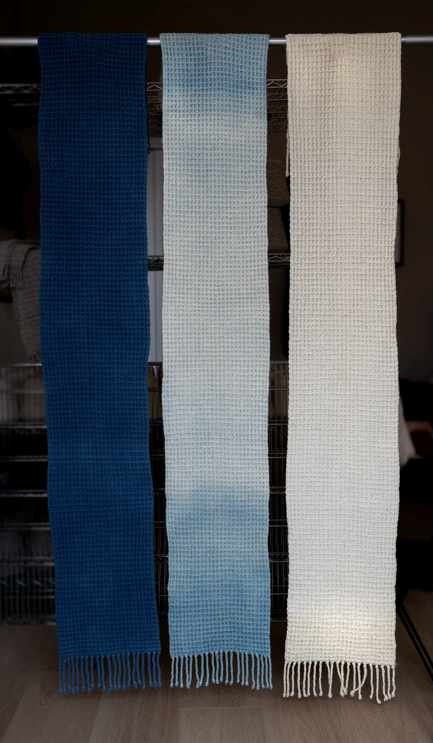 Waffle Weave Scarves