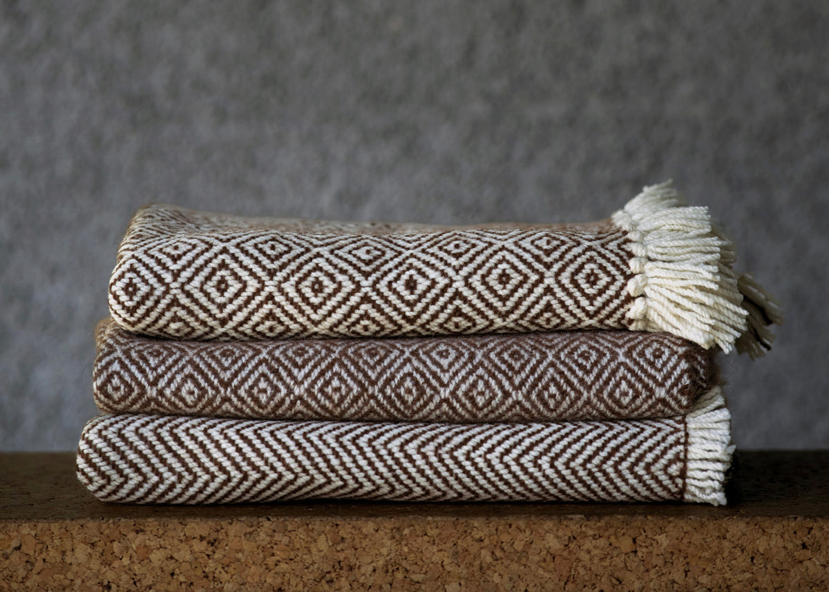 Wool Throw Handmade Canadian Wool Blankets – Traceable Textiles