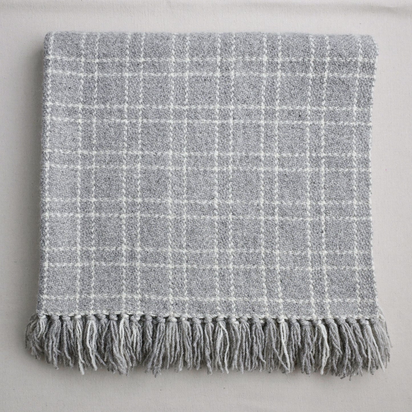 Dornick / Herringbone Check Woolen Blanket