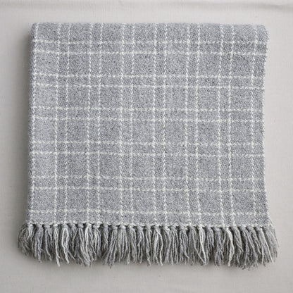 Dornick / Herringbone Check Woolen Blanket