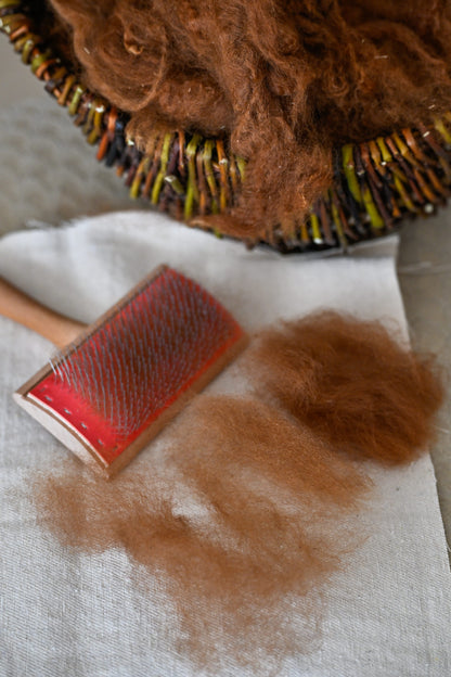 Spinning Llama and Alpaca Fibre