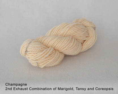 Naturally Dyed Wool Yarn / 2oz Skeins