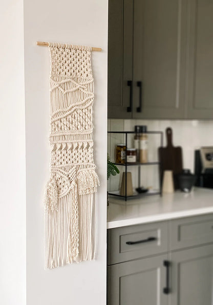June 21st  Macrame + Weaving Class - Intermediate Macraweave Wall Hanging