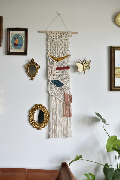 June 21st  Macrame + Weaving Class - Intermediate Macraweave Wall Hanging