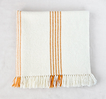 Northern Shades Handwoven Woolen Throw