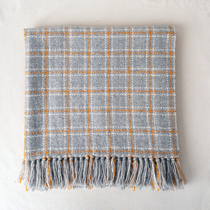 Dornick/Herringbone Woolen Throw