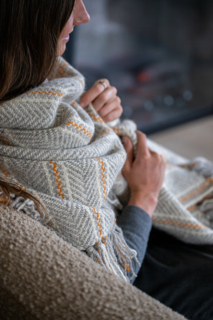 Weave a Parkland Throw - Winter Retreat