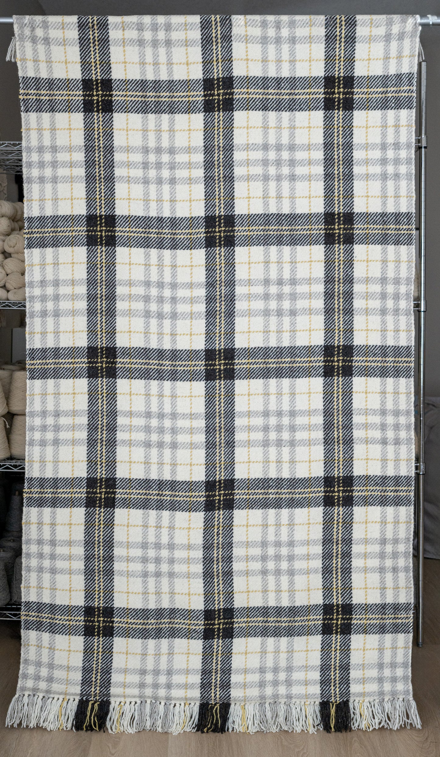 Parkland Handwoven Woolen Blanket Throw