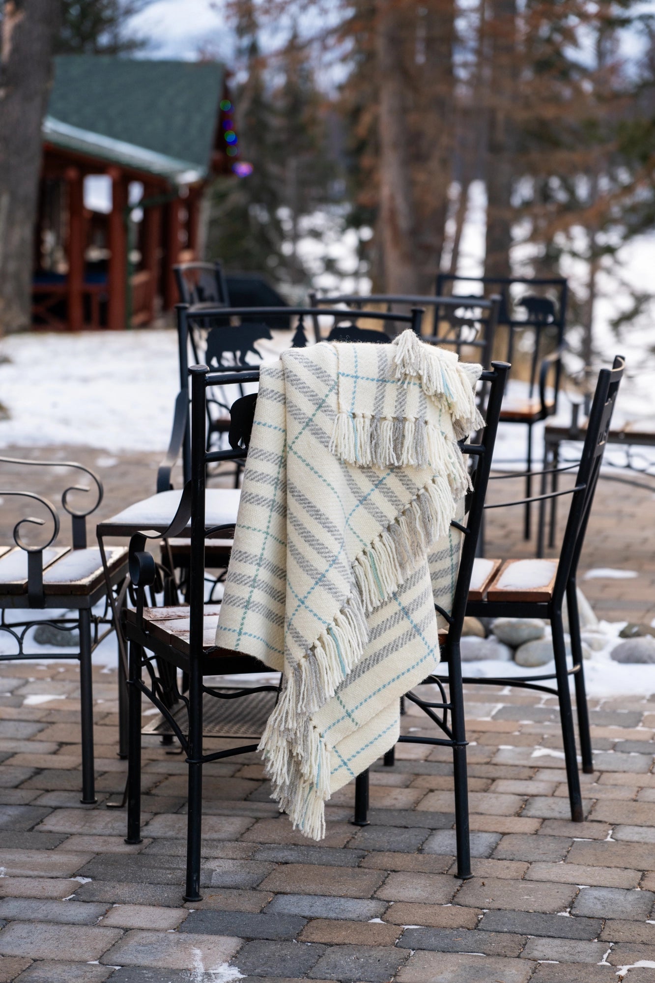 Parkland Prairie Sky Woolen Blanket — Chosen Gift for the 2025 G7 Summit in Kananaskis, Alberta